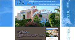 Desktop Screenshot of hotelazur.com